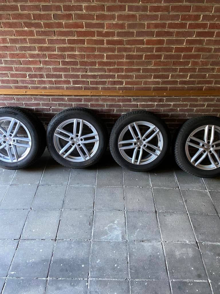 Alu velgen met goede winterbanden, Auto-onderdelen, Banden en Velgen, Ophalen, Winterbanden, Velg(en)