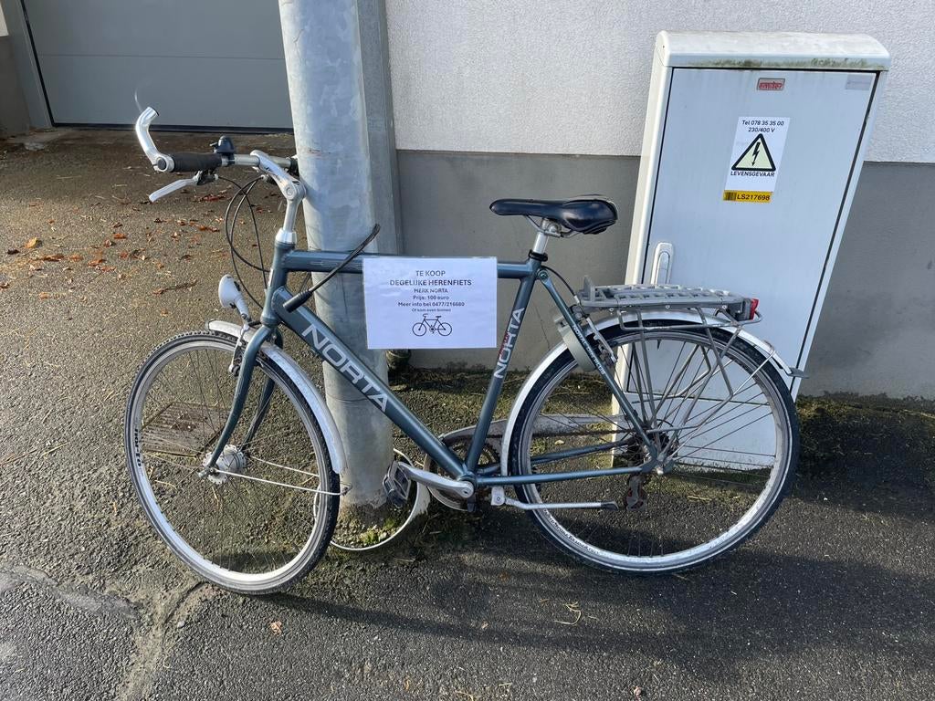 Herenfiets merk Norta, Enlèvement, Comme neuf