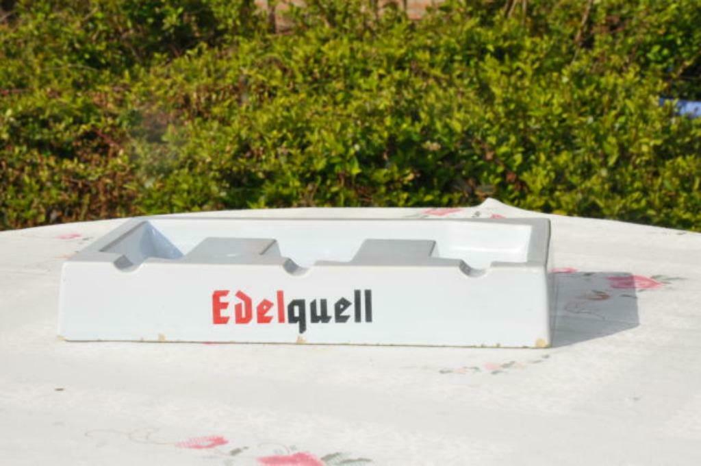 §  grand cendrier publicitaire edelquell, Ophalen of Verzenden, Gebruikt, Overige typen