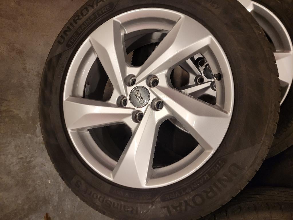 4x Jantes Audi Q3 18 pouces, Autos : Pièces & Accessoires, Véhicule de tourisme, Pneus été, 18 pouces, Enlèvement