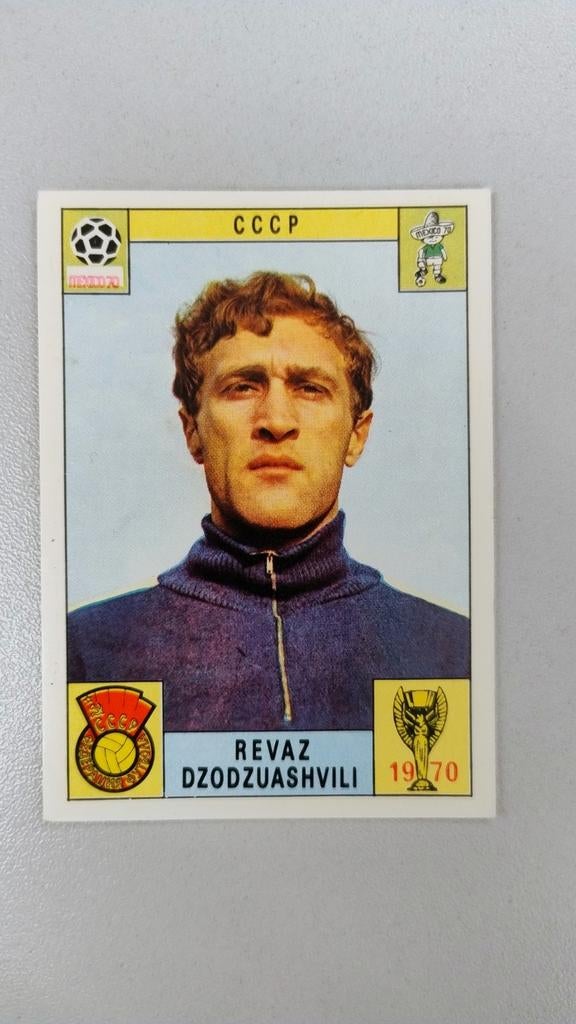 Panini Mexico 70: CCCP - Revaz Dzodzuashvili, Enlèvement ou Envoi, Comme neuf