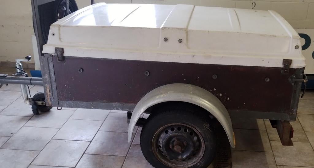 Remorque avec couvercle amovible, Auto diversen, Aanhangers en Bagagewagens, Ophalen of Verzenden