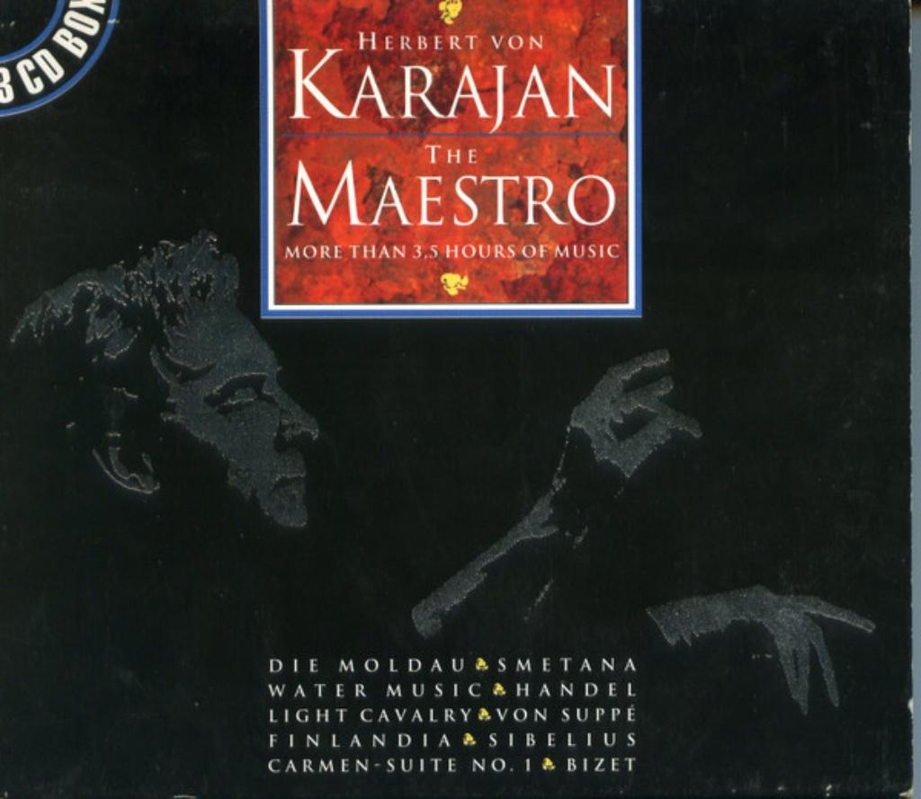 Herbert von Karajan – The Maestro (3 CD), Ophalen of Verzenden, Zo goed als nieuw