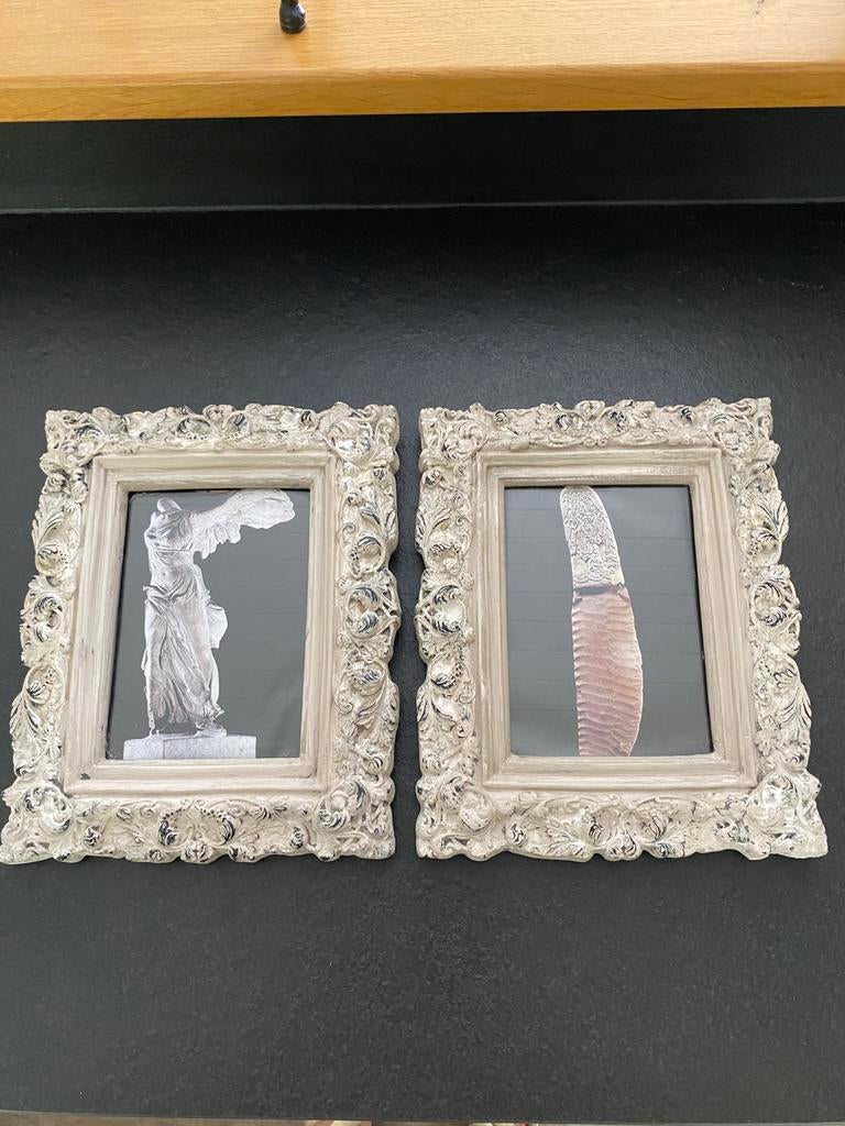 Set kaders, Huis en Inrichting, Overige materialen, Minder dan 50 cm, Gebruikt, Ophalen of Verzenden