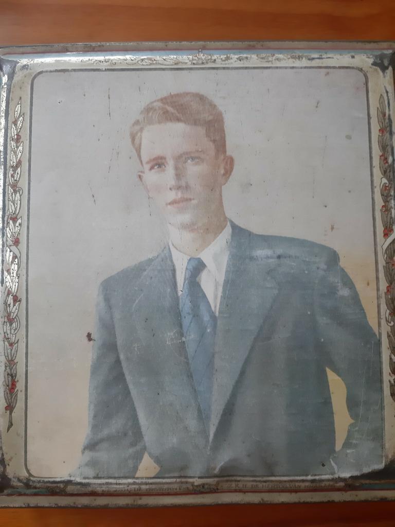 Boite en fer blanc le jeune Roi Baudouin, Enlèvement ou Envoi, Utilisé