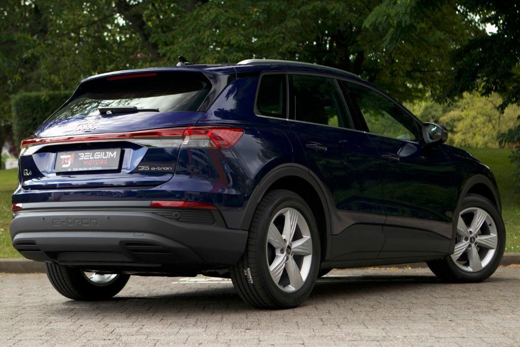 Audi Q4 e-tron - Adaptieve cruise - Cam - Nav, Auto's, Automaat, Blauw, 5 zetels, 5 deurs