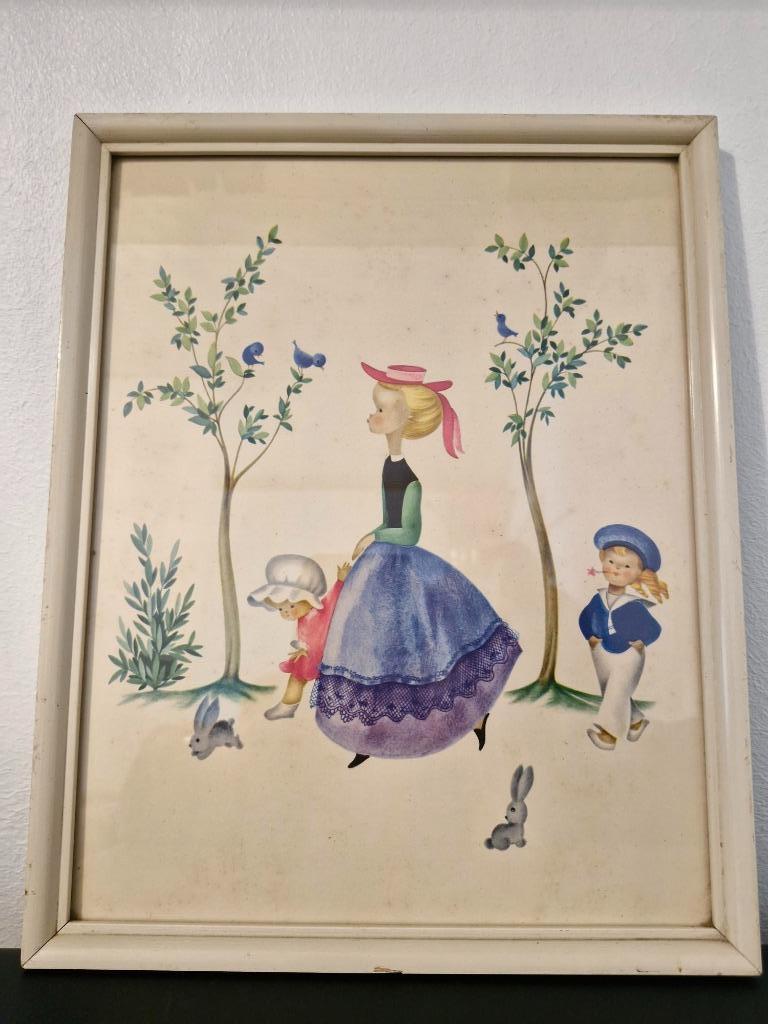 vintage Art Declee De Brouwer, Antiek en Kunst, Ophalen