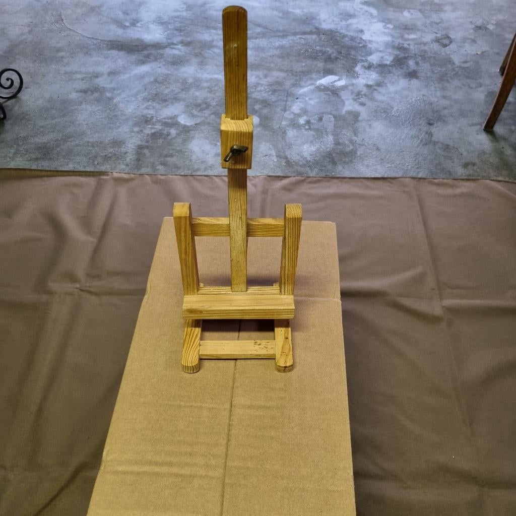 Kleine houten schildersezel, Enlèvement ou Envoi, Utilisé, Chevalet