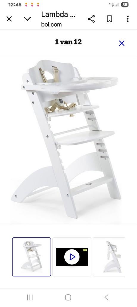 Meegroei kinderstoel, Kinderen en Baby's, Ophalen