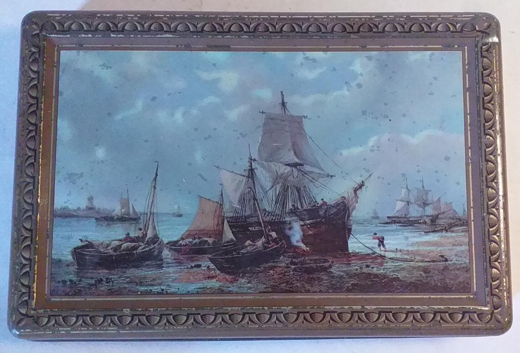 oude blikken doos - Côte d'Or, Ophalen of Verzenden