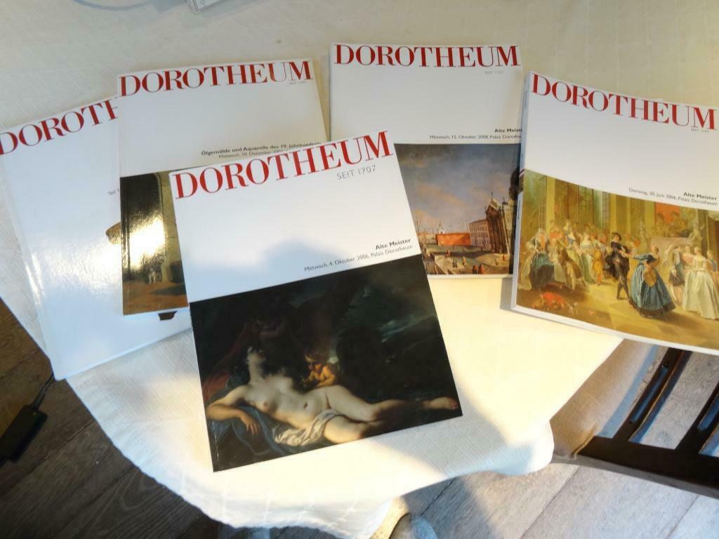 5 catalogues des vieux maîtres Dorotheum, Enlèvement ou Envoi, Comme neuf