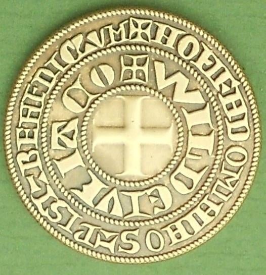 4 penningen Dendermonde numismatische kring, Envoi, Bronze