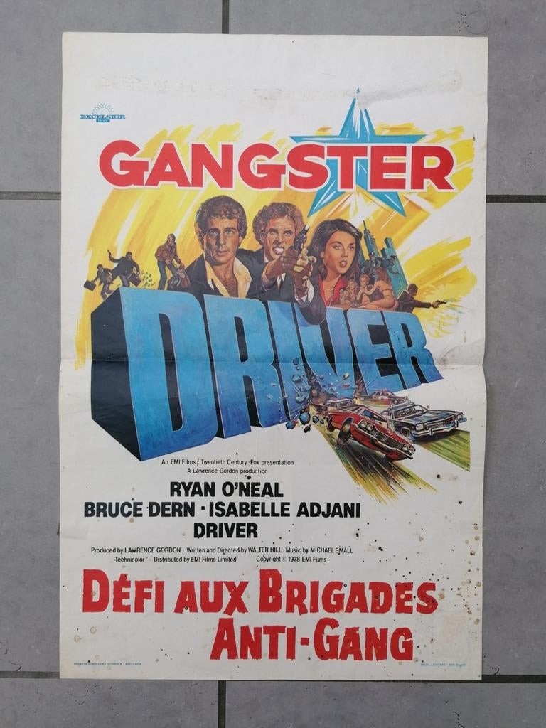 Affiche du film DRIVER, Enlèvement ou Envoi, Comme neuf