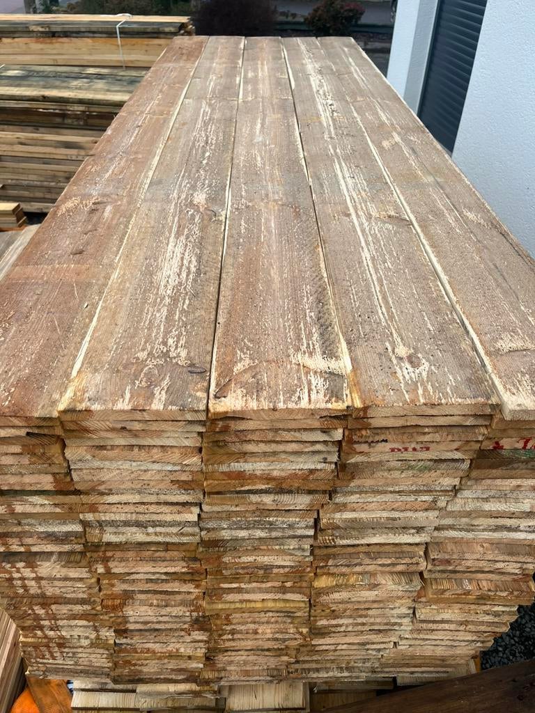 Prachtig verweerde planken slechts 5,25€ stuk incl btw, Ophalen of Verzenden, Zo goed als nieuw, Planken