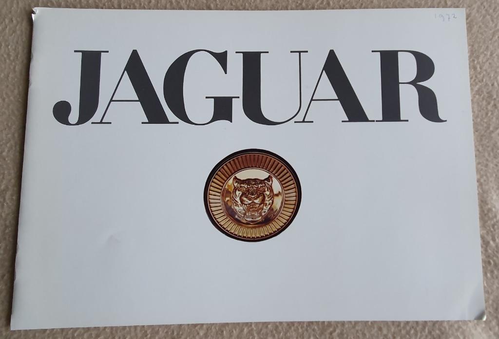 Brochure Jaguar 1972 - E-Type Range - XJ6 - XJ12, Gelezen, Algemeen, Verzenden, BRITISH leyland