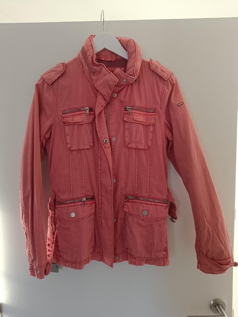 Veste taille 38 rose Esprit Modèle délavé, Enlèvement, Comme neuf, Rose