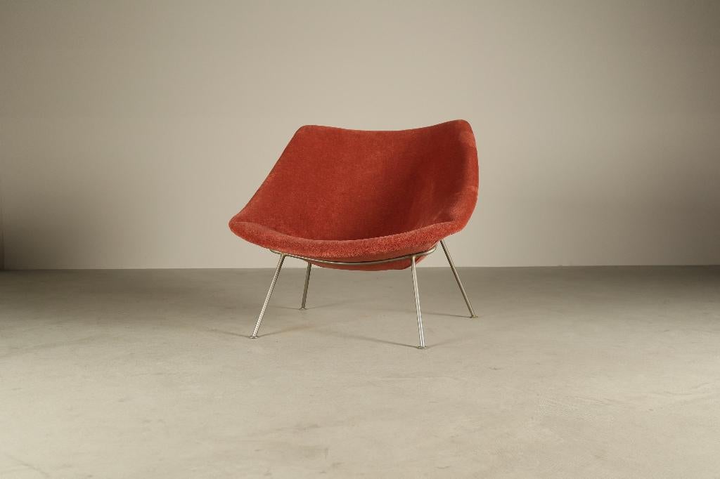 Pierre Paulin pour Artifort — Chaise F156 « Little Oyster », Enlèvement, Utilisé
