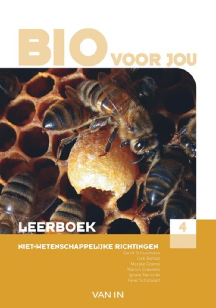 Bio voor jou - Leerboek 4, Enlèvement ou Envoi, Comme neuf, Secondaire, Biologie