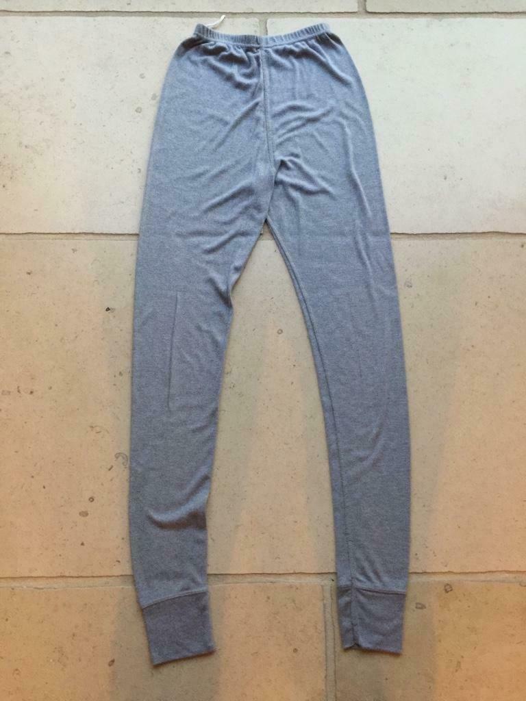 Lichtgrijs thermisch meisjes ondergoed - broek, 13jaar, Ophalen of Verzenden, Zo goed als nieuw, Meisje, Broek