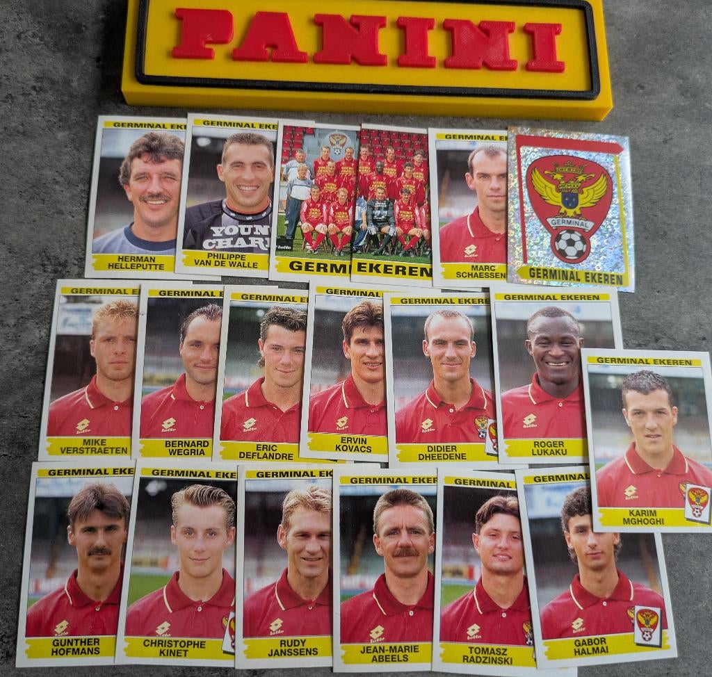 PANINI FOOTBALL 96 19 STICKERS 1996 GERM.EKEREN VOETBAL, Verzenden, Nieuw