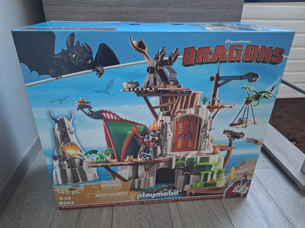 Playmobil Berk Drakenrijders (set 9243), Kinderen en Baby's, Speelgoed | Playmobil, Ophalen of Verzenden, Nieuw, Complete set