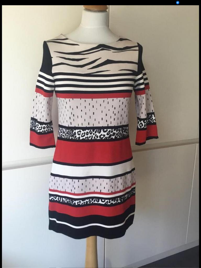 Marccain,Marc Cain tuniek of korte jurk maat 2 (36), Enlèvement ou Envoi, Autres couleurs, Comme neuf, MarcCain