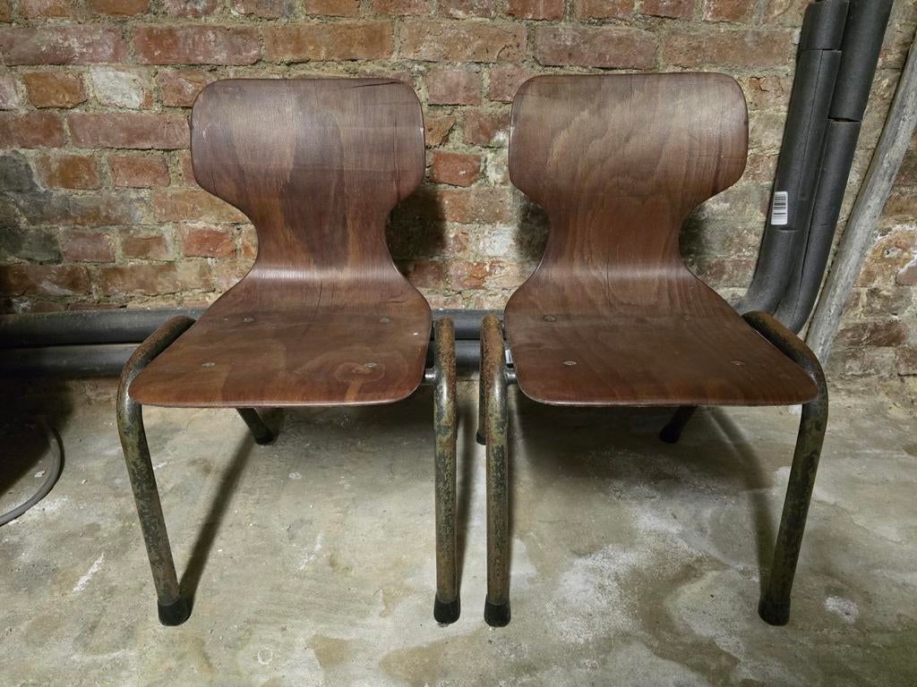 2 Vintage kinderstoeltjes, Ophalen