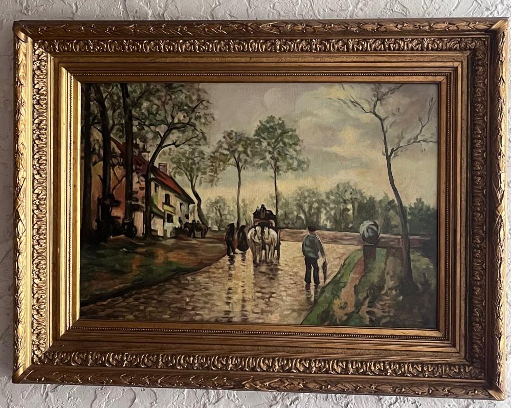 Schilderij, Ophalen