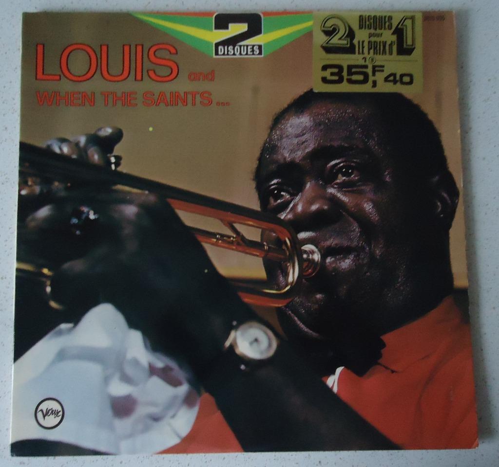 Dubbel LP van "Louis Armstrong" When The Saints ..anno 1973, Enlèvement ou Envoi, Comme neuf, 12 pouces, Blues