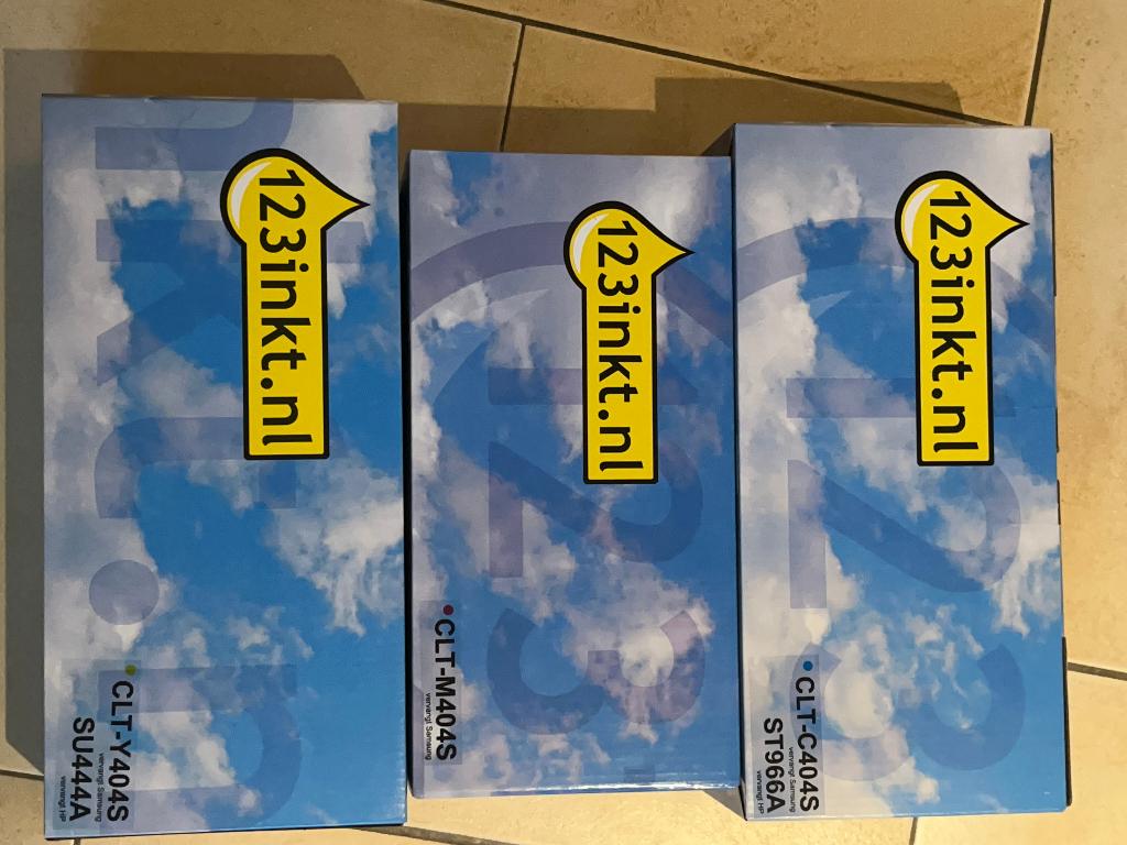 Toner Samsung laser kleur oa. CLP-365W (geel blauw magenta), Ophalen, Nieuw, Toner, Samsung
