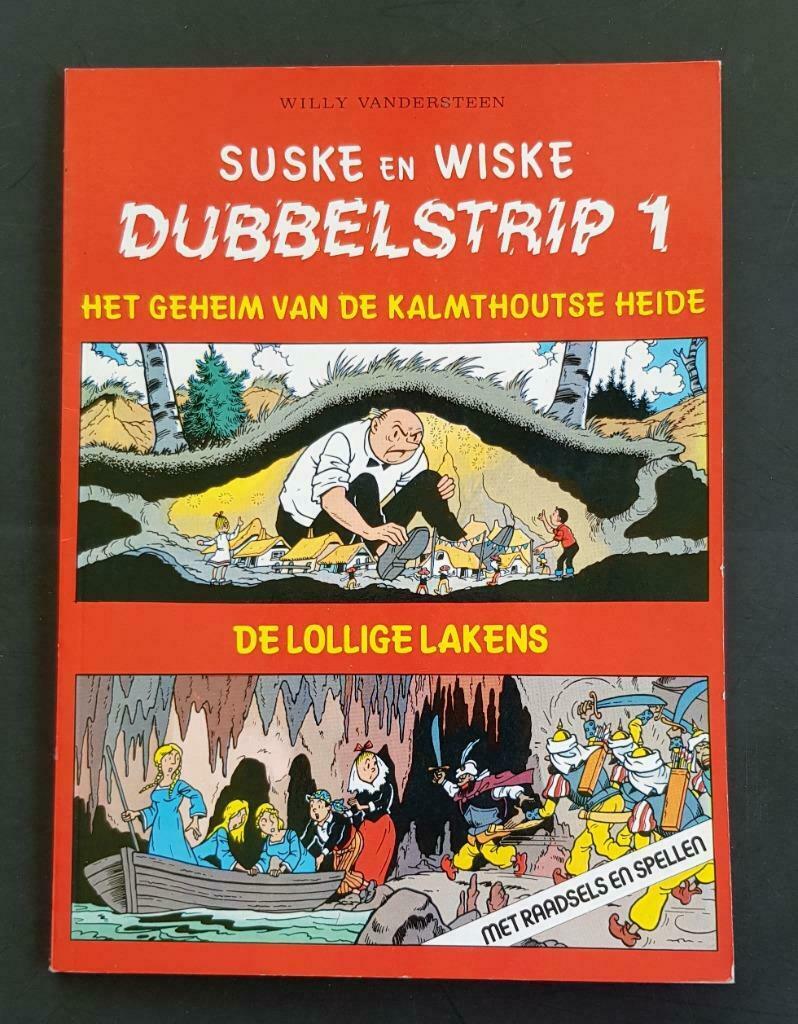 Suske en Wiske dubbelstrip (1-10), Enlèvement, Comme neuf, Willy Vandersteen