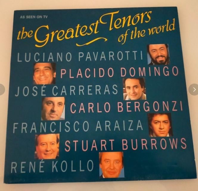 Vinyl LP Greatest tenors Pavarotti Domingo Carreras Klassiek, Cd's en Dvd's, Ophalen of Verzenden, 12 inch, Opera of Operette