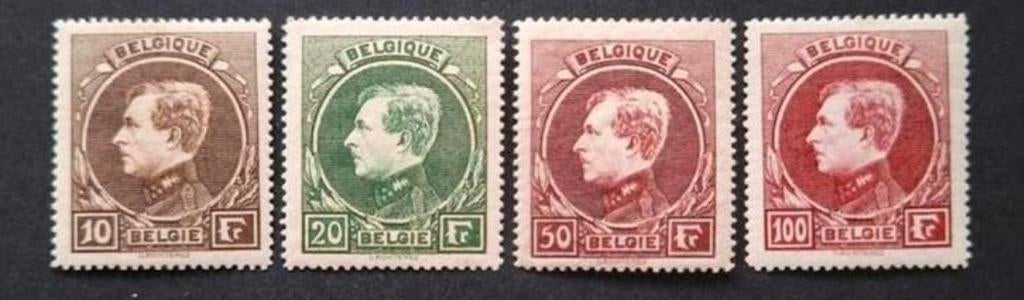 België: OBP 289/92 ** Montenez 1929., Postzegels en Munten, Koninklijk huis, Orginele gom, Ophalen of Verzenden, Zonder stempel
