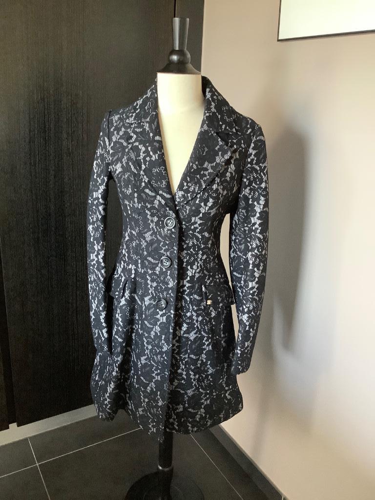Jas mantel Gil Santucci, Kleding | Dames, ANDERE, Zwart, Ophalen of Verzenden, Zo goed als nieuw