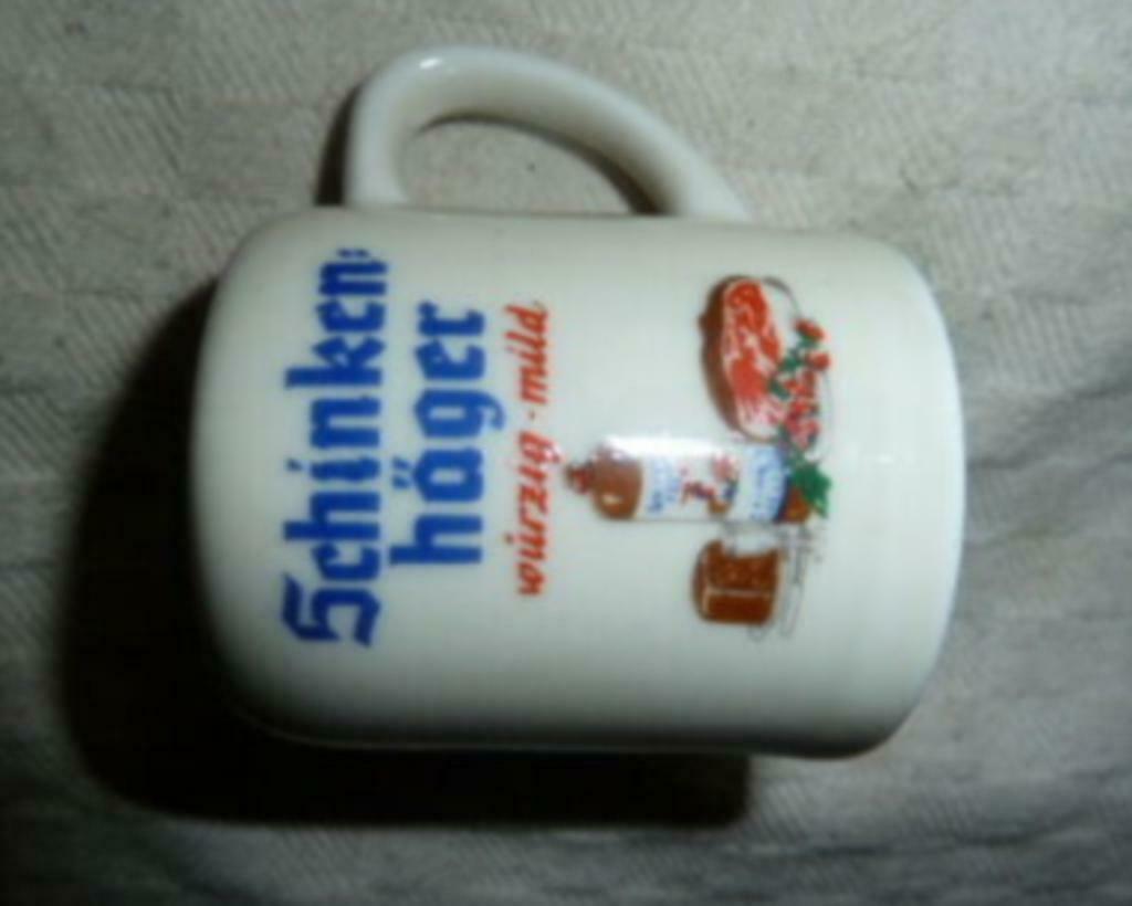 #C borrel glas / pul SCHINKEN HÄGER " Dein Herz wird froh..., Collections, Enlèvement ou Envoi, Utilisé, Verres et Verres à shot