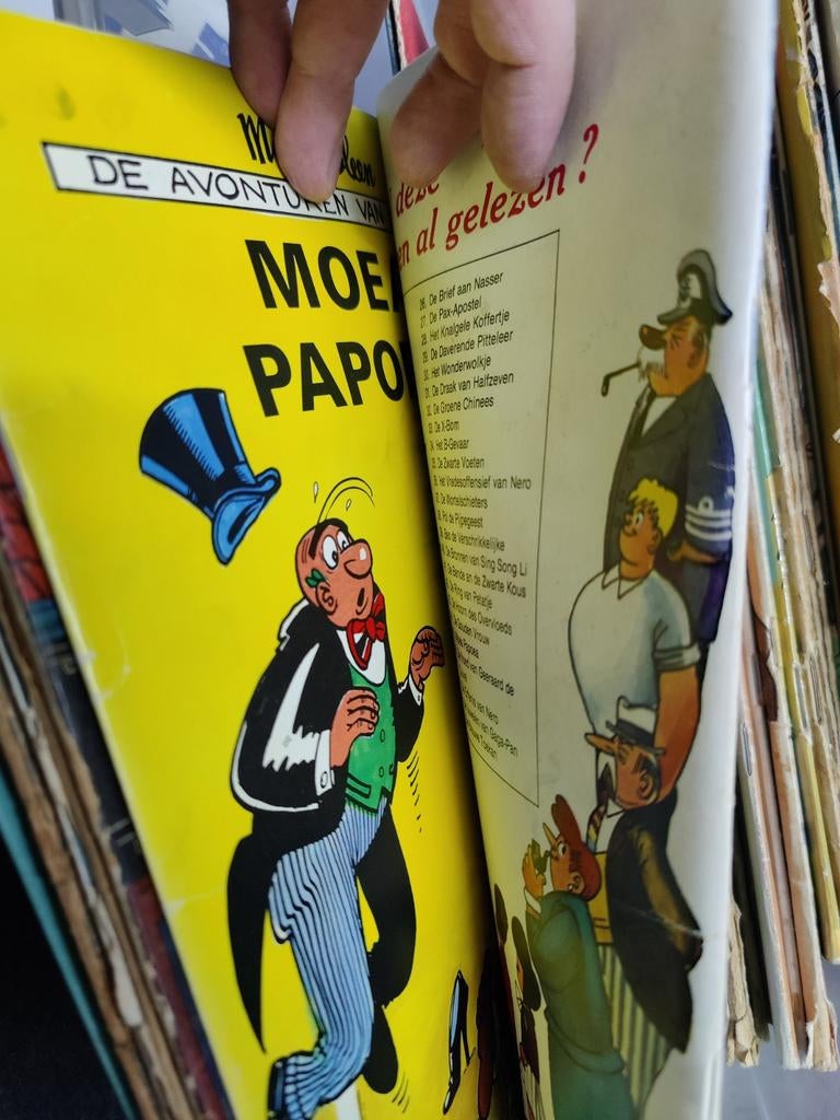 Zeer oude strip allerlei, Ophalen