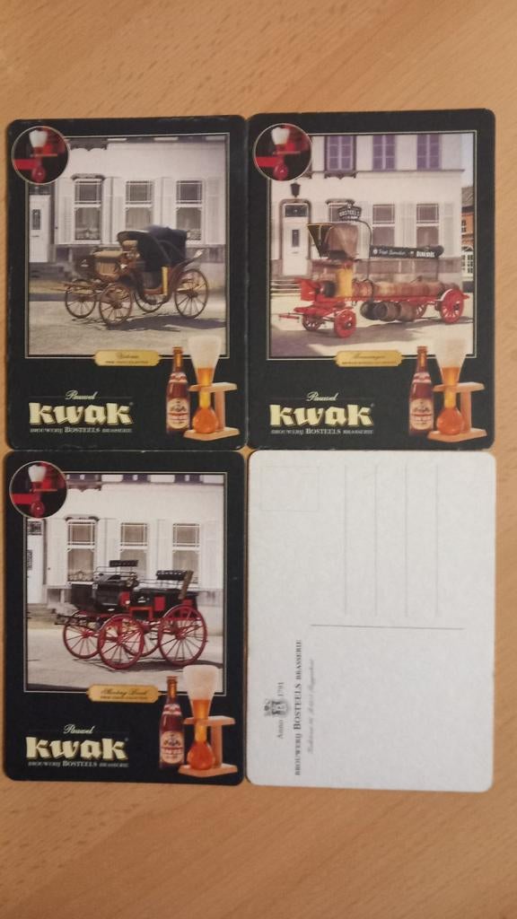 Sous-bocks Kwak (718), Collections, Enlèvement ou Envoi, Comme neuf