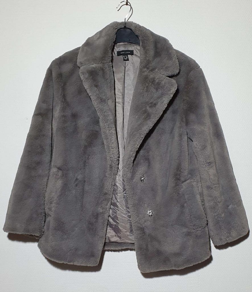 Manteau femme new look taille 34, Gris, New Look, Comme neuf, Enlèvement