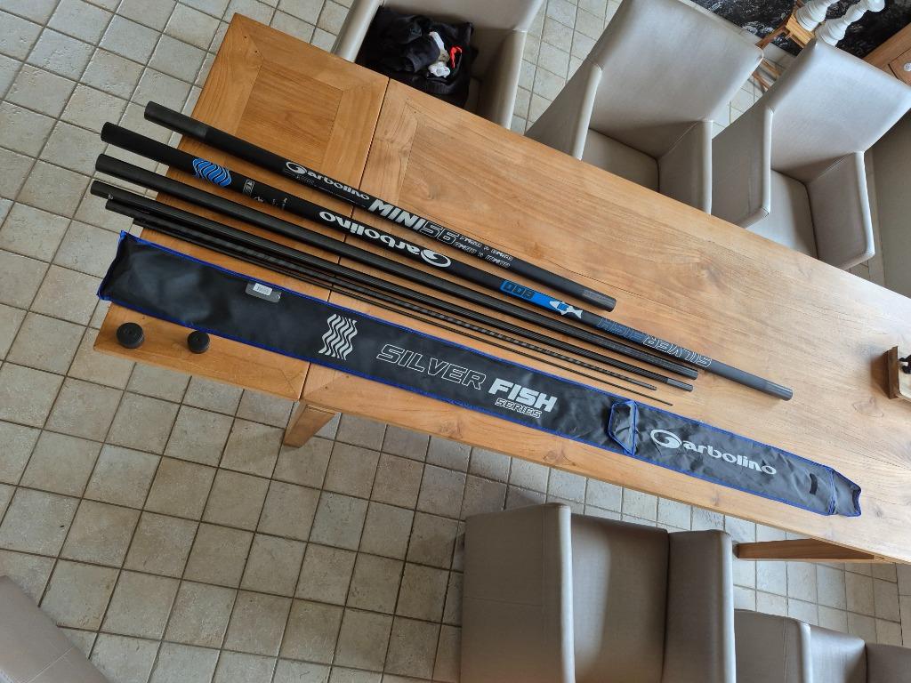 Canne Garbolino Silver fich 31 8m50, Enlèvement, Neuf, Ensemble complet