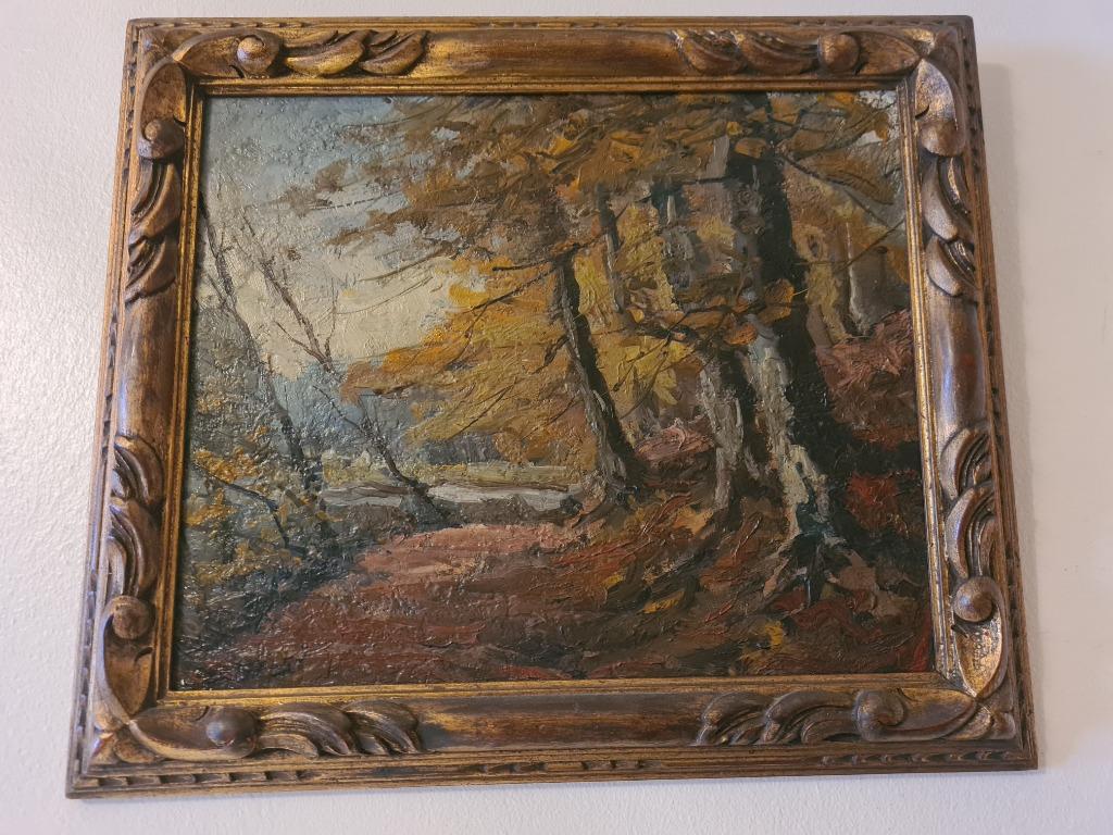 Tableau Eugène Celen L'ETANG DES ENFANTS NOYES, Antiquités & Art, Enlèvement ou Envoi