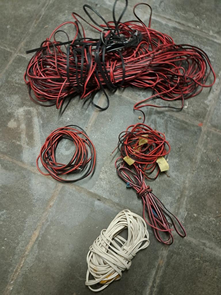 Speakerkabel, Ophalen