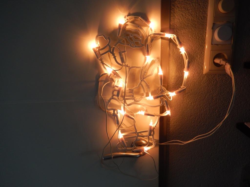 Kerst verlichting: kerstman(zgan), Ophalen, Zo goed als nieuw
