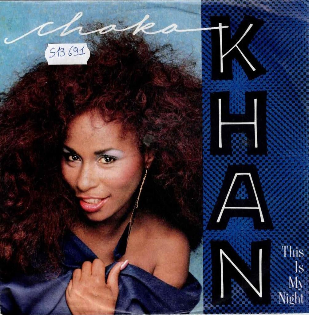 Vinyl, 7"  /  Chaka Khan – This Is My Night, Cd's en Dvd's, Vinyl | Overige Vinyl, Ophalen of Verzenden, Overige formaten