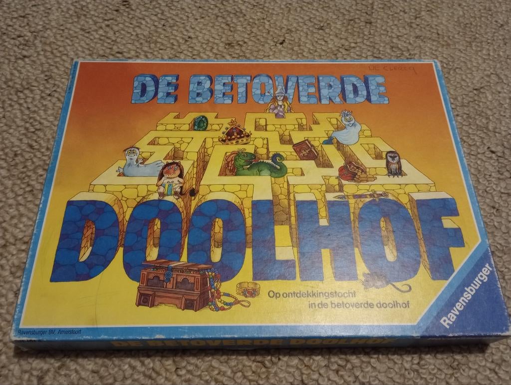 De betoverde doolhof, Hobby en Vrije tijd, Ophalen of Verzenden