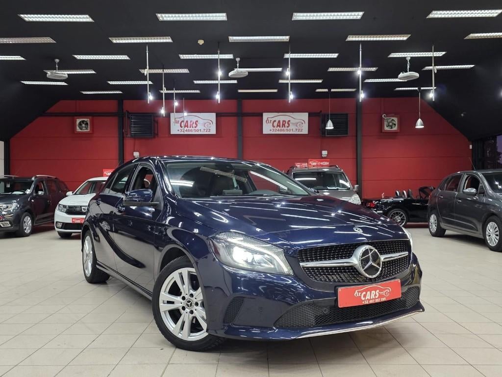 A 180 d 7G-DCT URBAN**AUTOMAAT**LEDER*XENON*CAMERA**1.EIG**, 1498 cc, 4 cilinders, Blauw, Leder