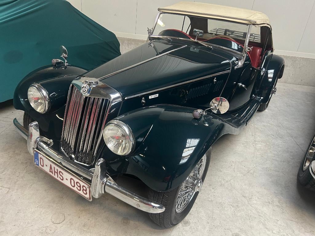MG TF 1500 1955, Autos, Cuir, Achat, Boîte manuelle, 2 portes