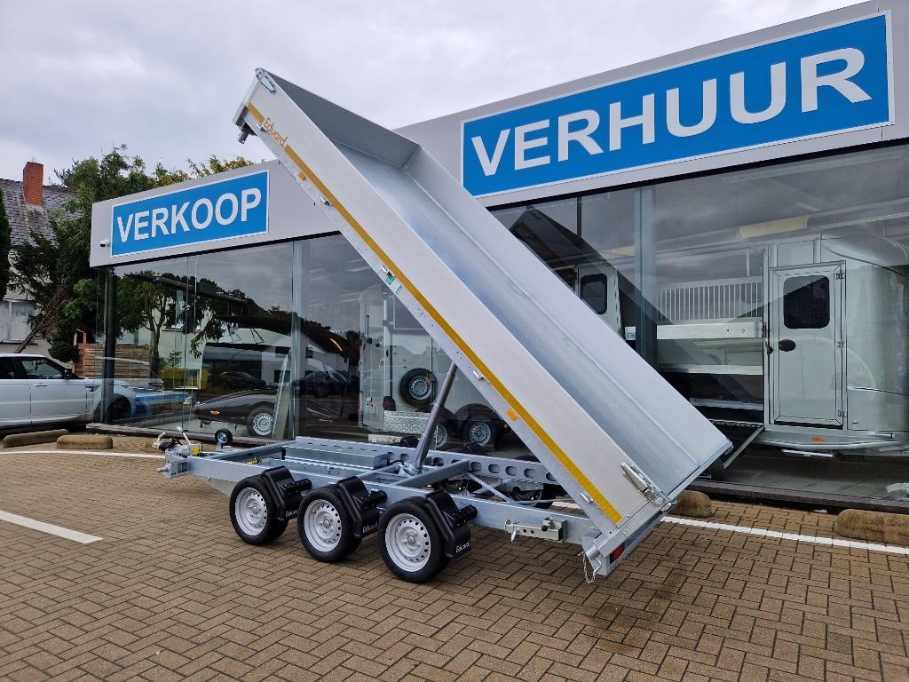 Kipper 4m x 2m 3 asser met oprijplaten ACTIE, Auto diversen, Ophalen, Nieuw