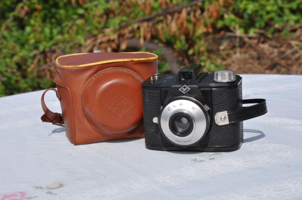 §  appareil photo bakelite agfa clak avec housse, Collections, Enlèvement ou Envoi, Appareils photo