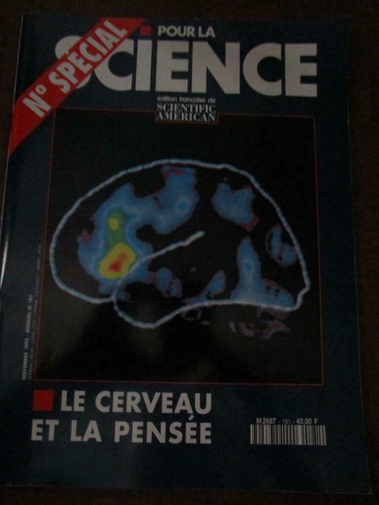 livre le cerveau et la pensee, Envoi, Neuf, Plusieurs auteurs