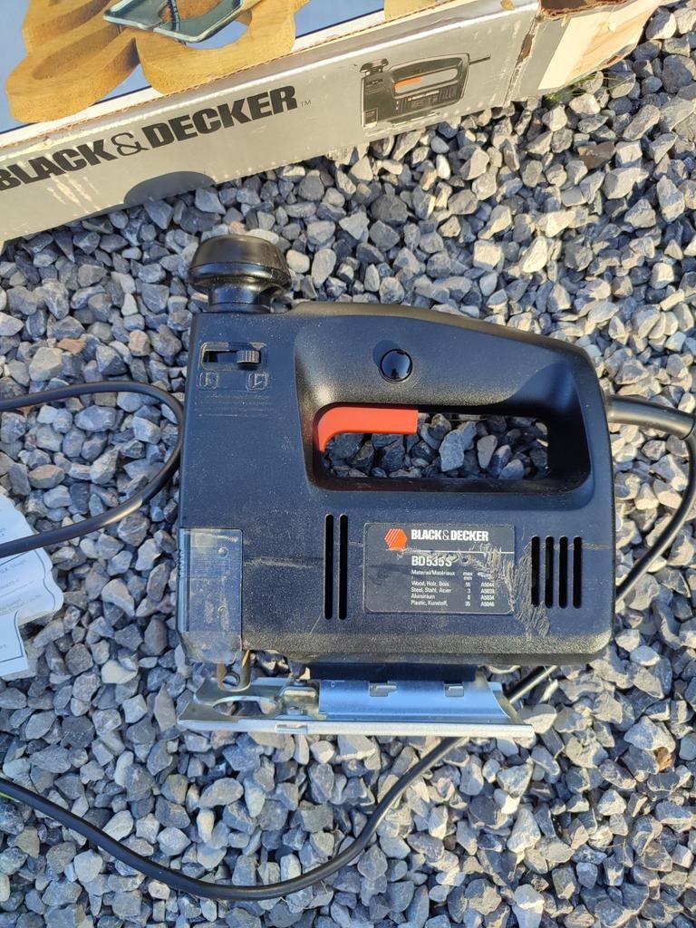 Decoupeerzaag Black & Decker BD535S, Gebruikt, Ophalen of Verzenden, Black & Decker, Figuurzaag